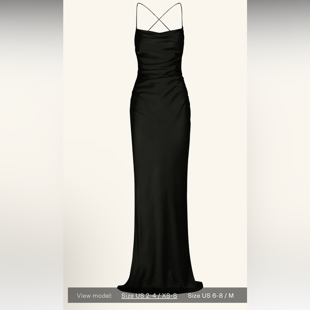 Shona Joy Black Maxi Dress
